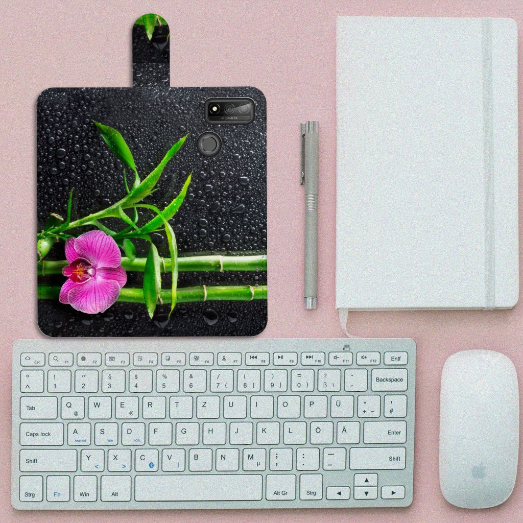 Huawei P Smart 2020 Hoesje Orchidee