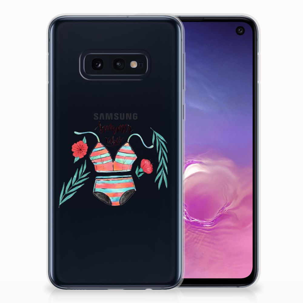 Samsung Galaxy S10e Telefoonhoesje met Naam Boho Summer