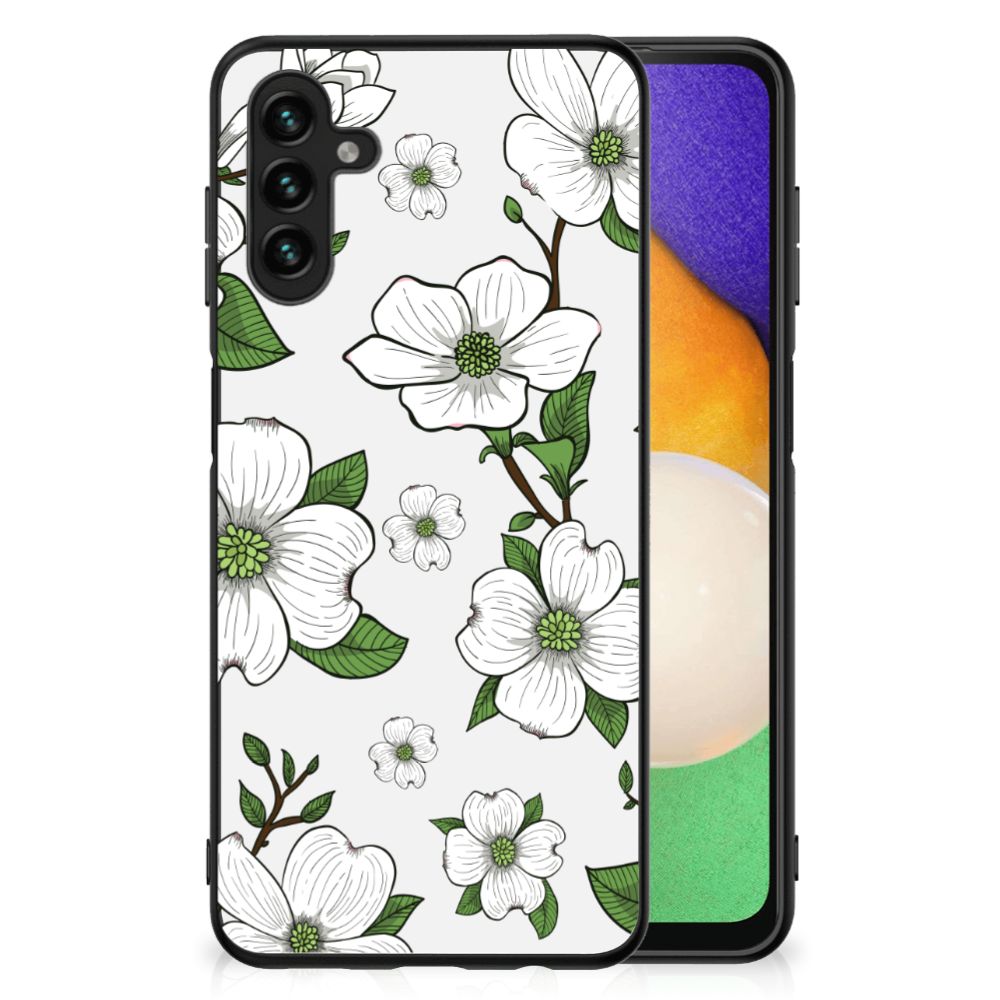 Samsung Galaxy A13 5G | A04s Bloemen Hoesje Dogwood Flowers