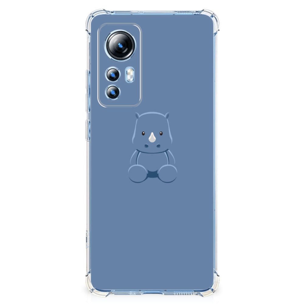 Xiaomi 12 Lite Stevig Bumper Hoesje Baby Rhino B2C Telecom