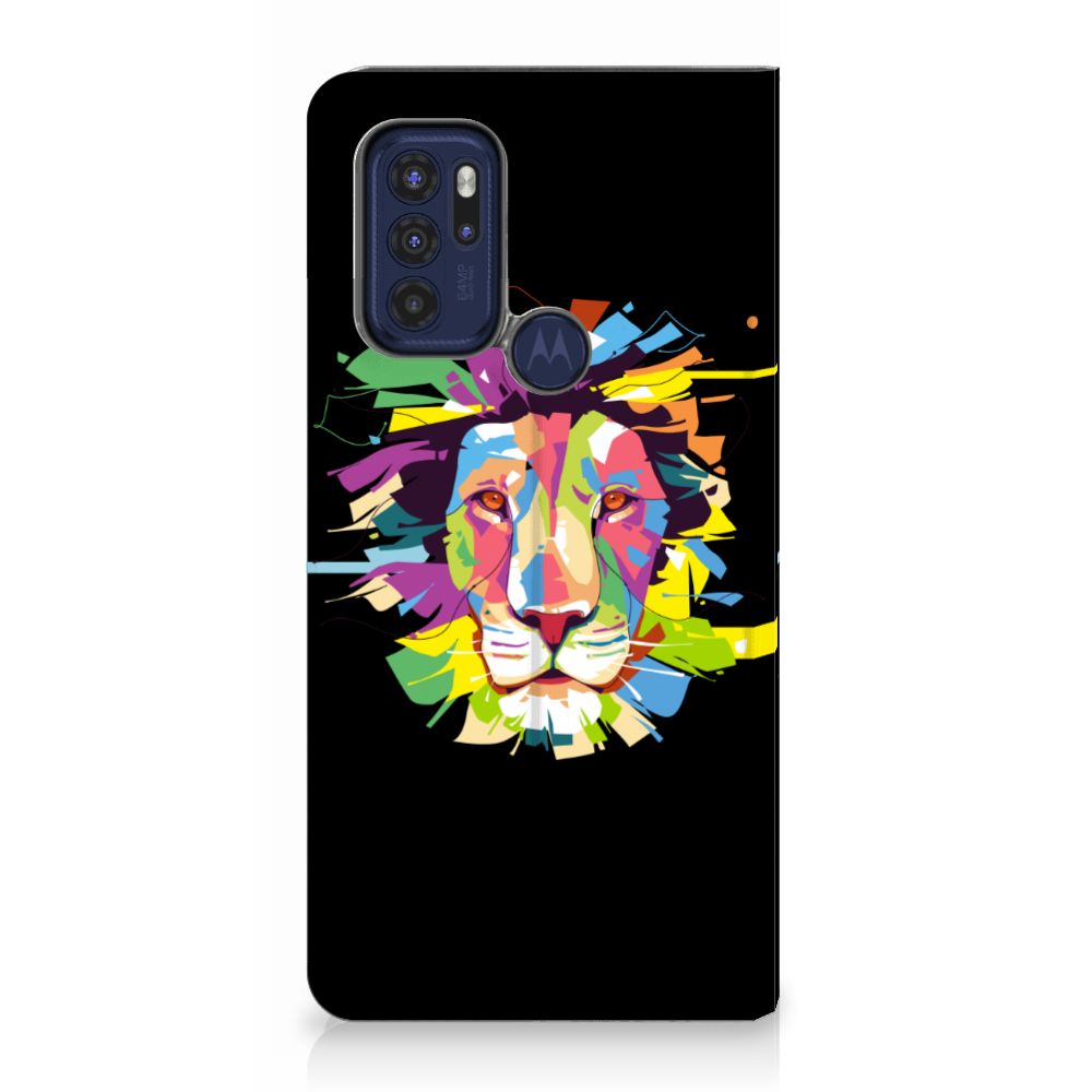Motorola Moto G60s Magnet Case Lion Color - B2C Telecom