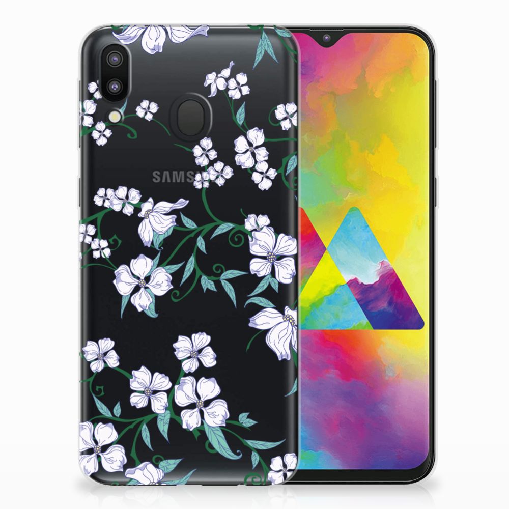 Samsung Galaxy M20 (Power) Uniek TPU Case Blossom White