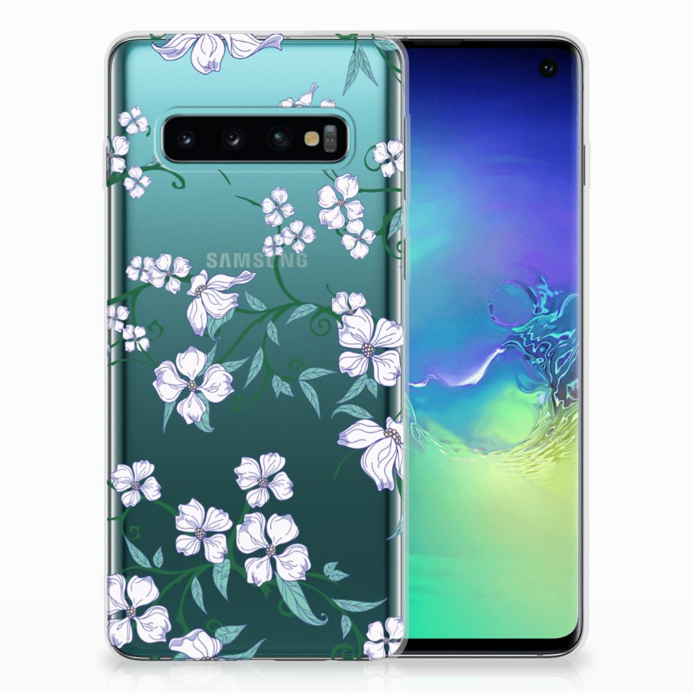 Samsung Galaxy S10 Uniek TPU Case Blossom White
