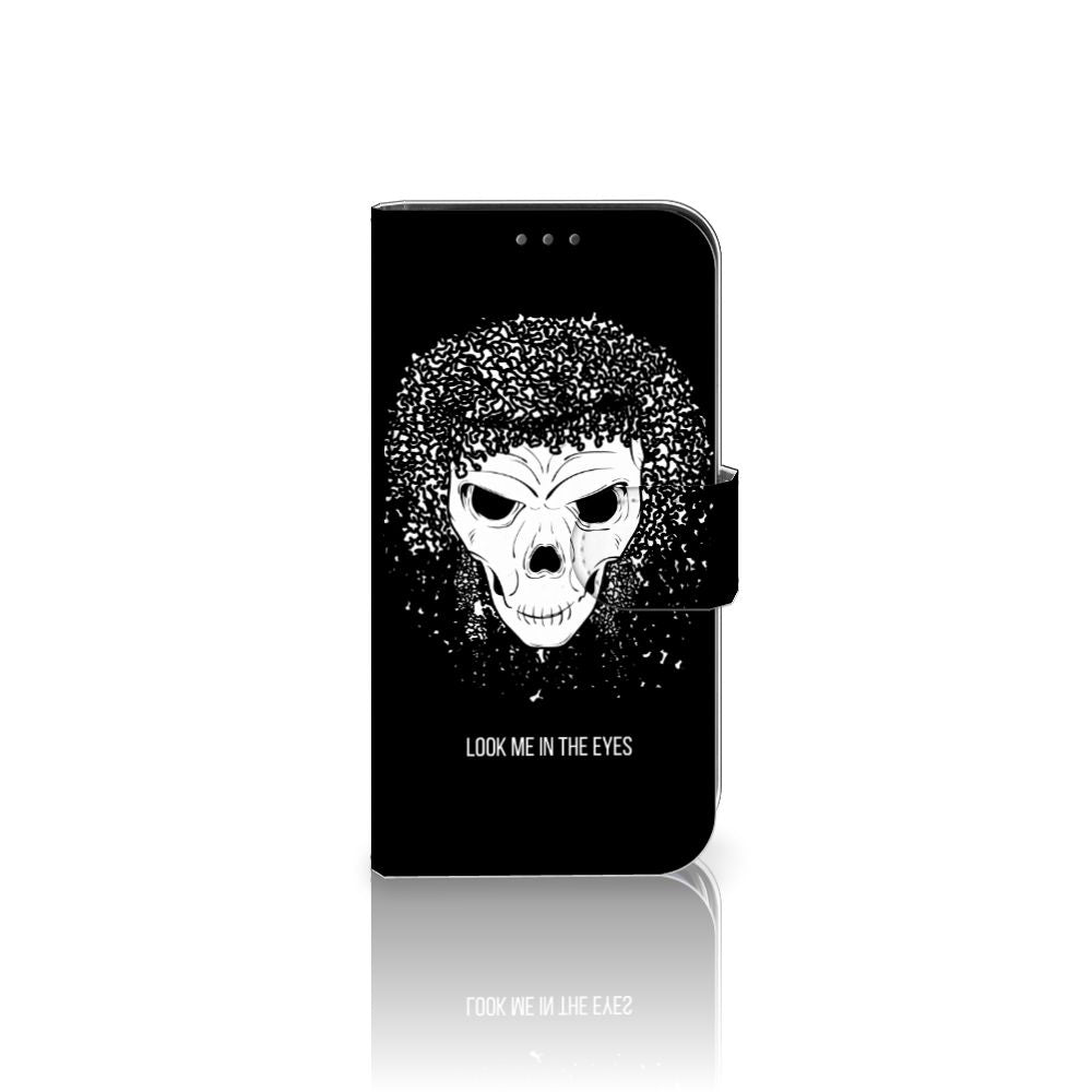 Telefoonhoesje met Naam Apple iPhone 12 Mini Skull Hair