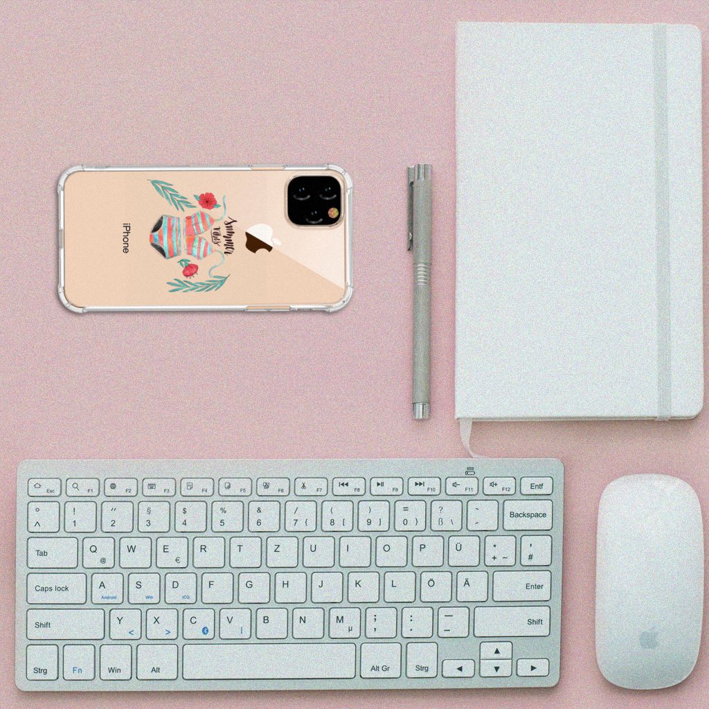 Apple iPhone 11 Pro Max Stevig Bumper Hoesje Boho Summer