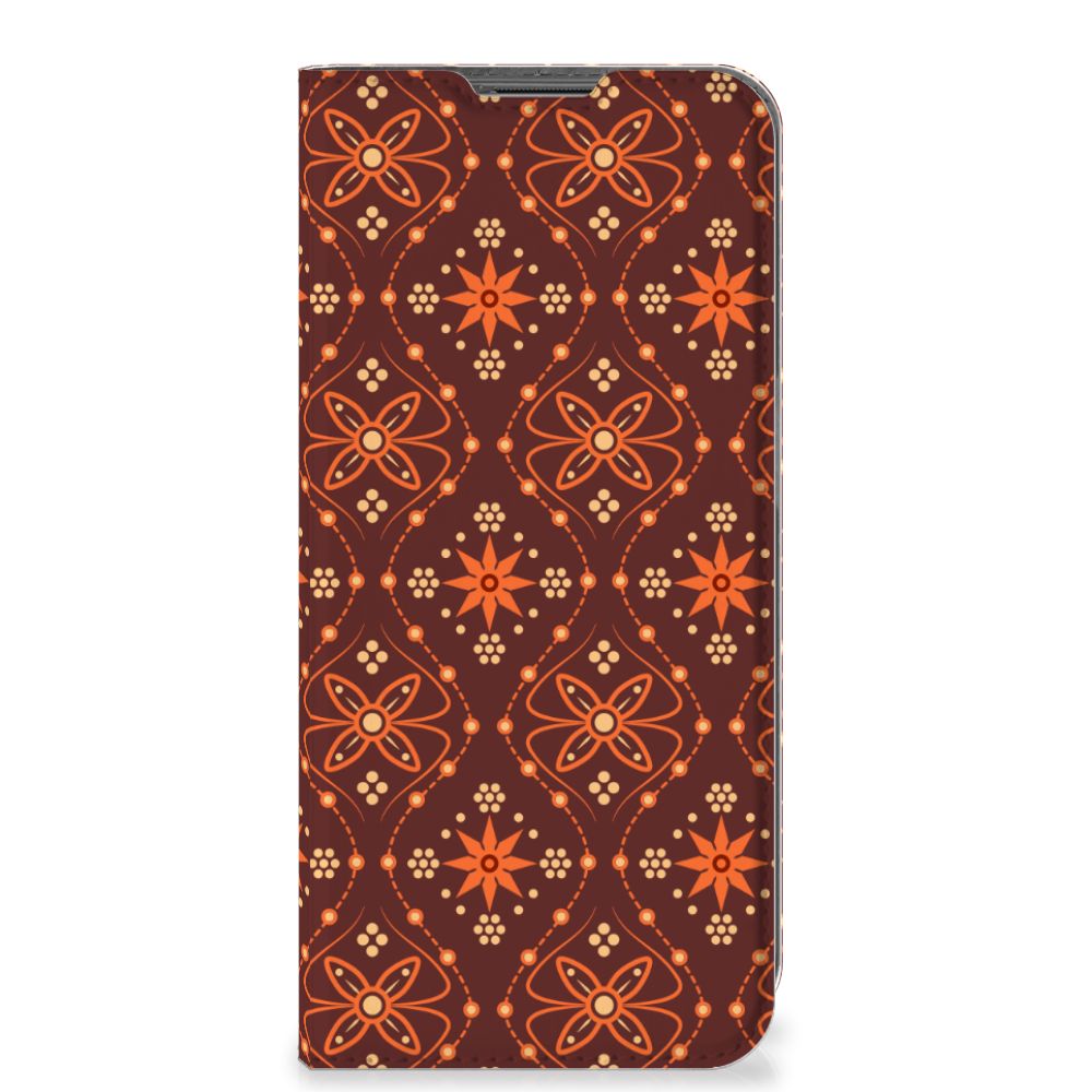 Nokia G11 | G21 Hoesje met Magneet Batik Brown