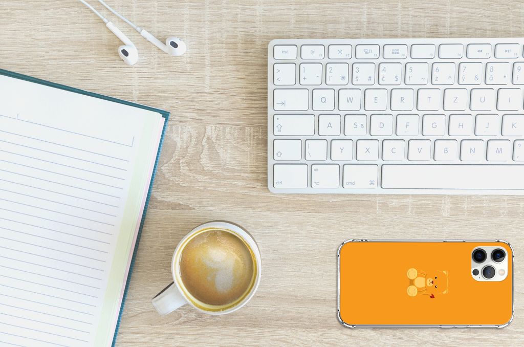 iPhone 12 Pro Max Stevig Bumper Hoesje Baby Beer B2C Telecom