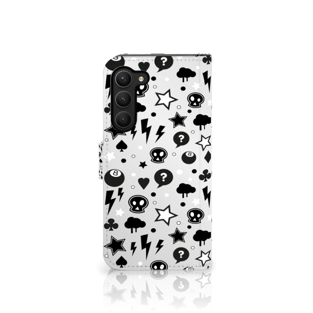 Telefoonhoesje met Naam Samsung Galaxy S23 Plus Silver Punk