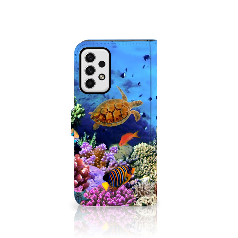 Samsung Galaxy A23 Telefoonhoesje met Pasjes Vissen