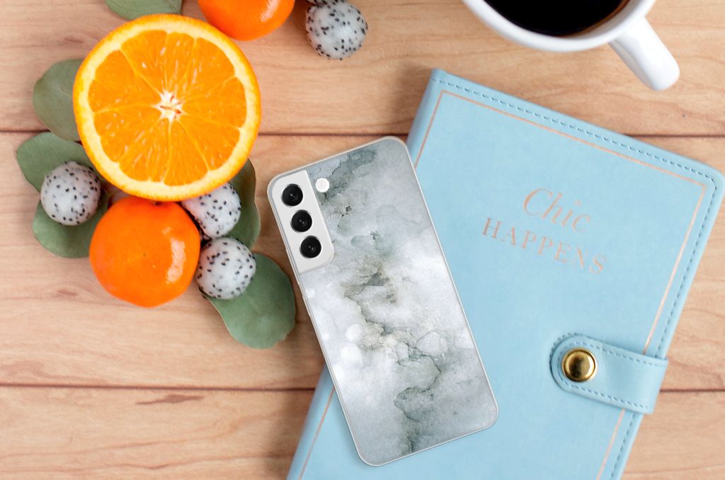 Hoesje maken Samsung Galaxy S22 Plus Painting Grey B2C Telecom