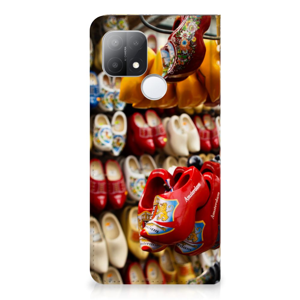 OPPO A15 Book Cover Klompen - B2C Telecom