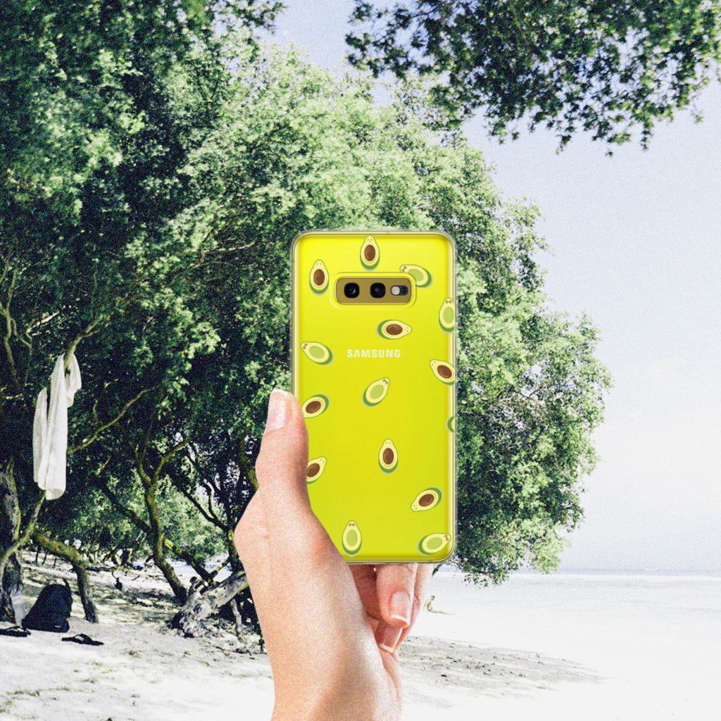 Samsung Galaxy S10e Siliconen Case Avocado