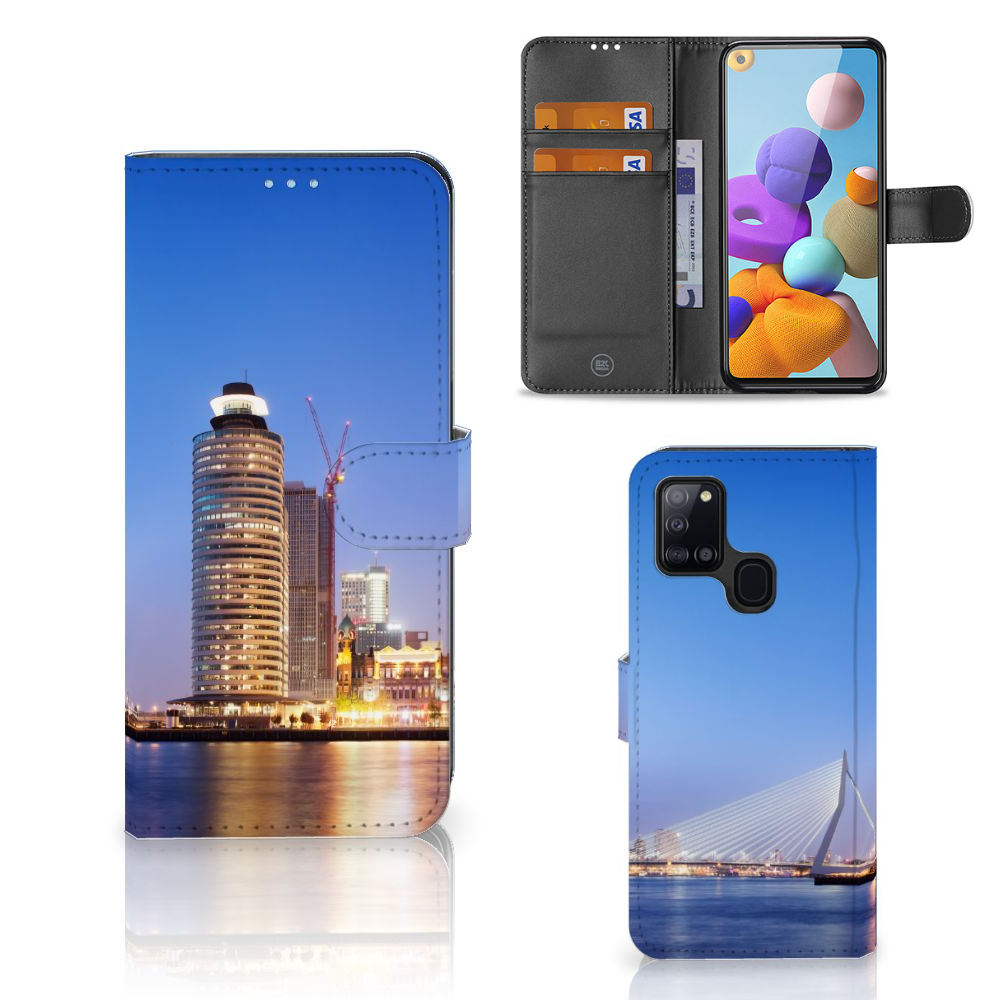 Samsung Galaxy A21s Flip Cover Rotterdam