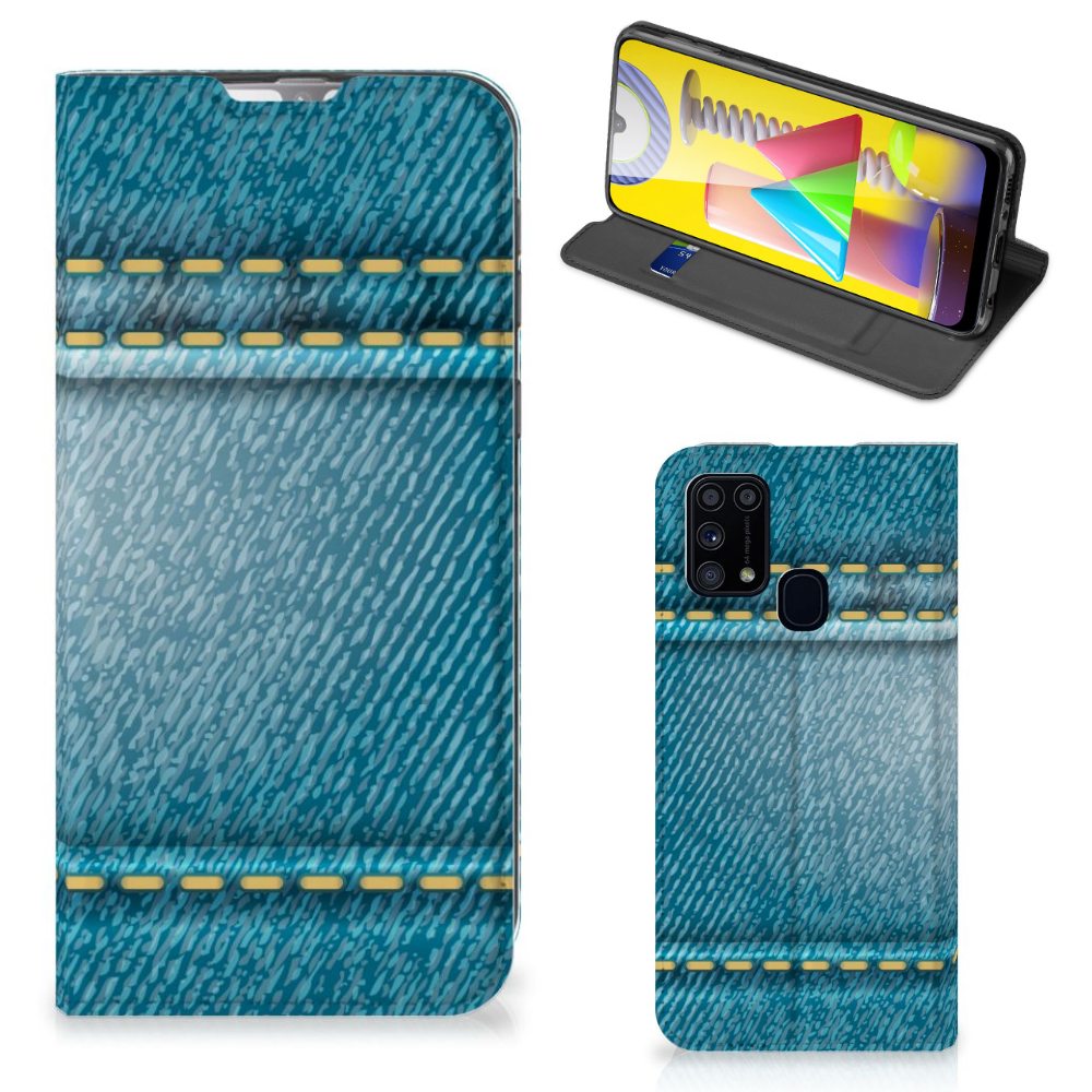 Samsung Galaxy M31 Hippe Standcase Jeans - B2C Telecom