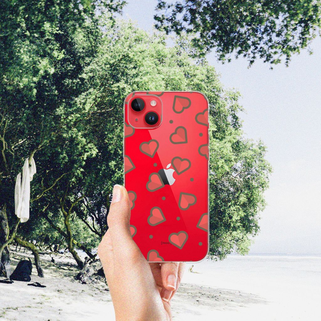 iPhone 14 Plus TPU bumper Hearts B2C Telecom