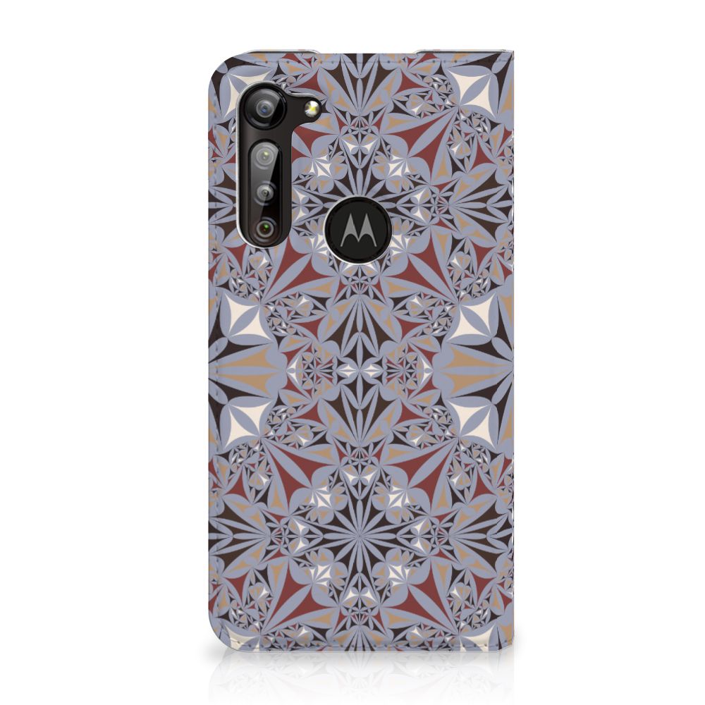 Motorola Moto G8 Power Standcase Flower Tiles - B2C Telecom