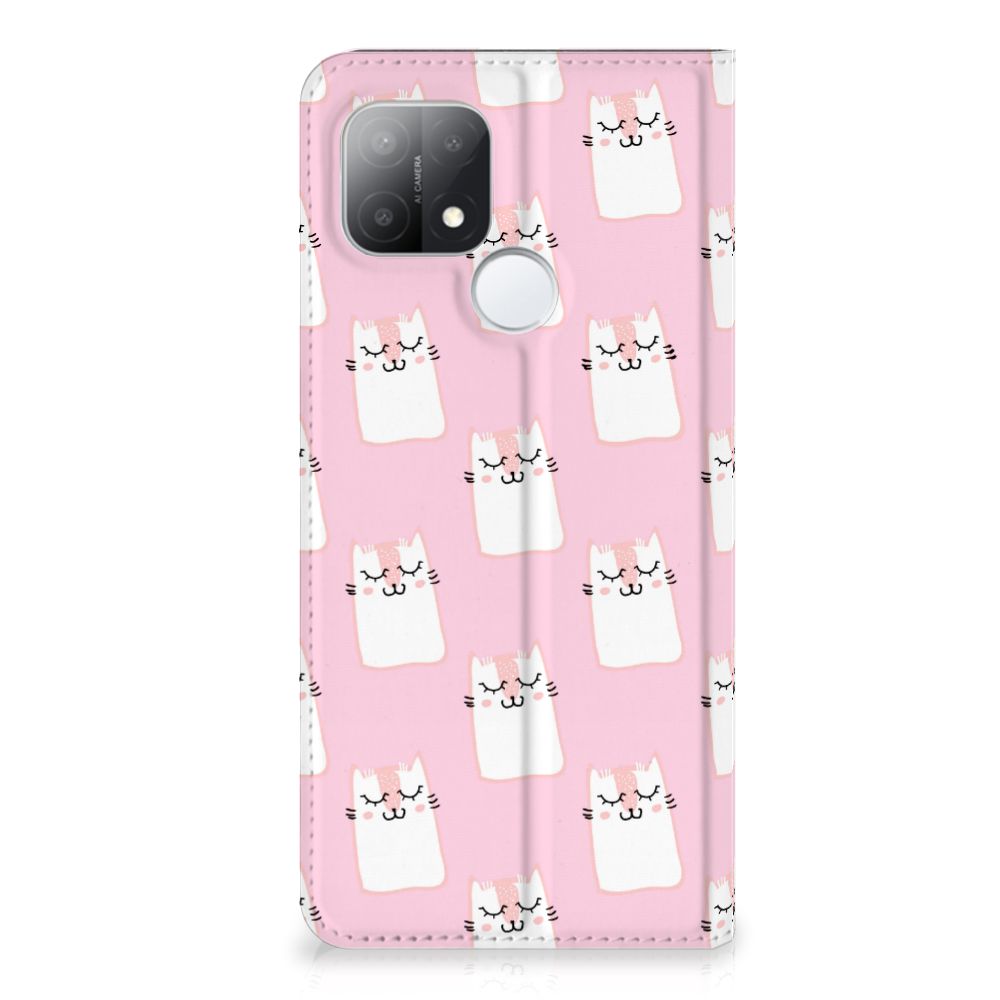 OPPO A15 Hoesje maken Sleeping Cats - B2C Telecom