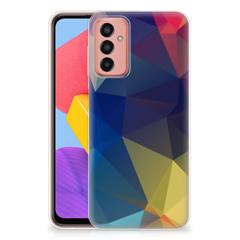 Samsung Galaxy M13 | M23 TPU Hoesje Polygon Dark B2C Telecom