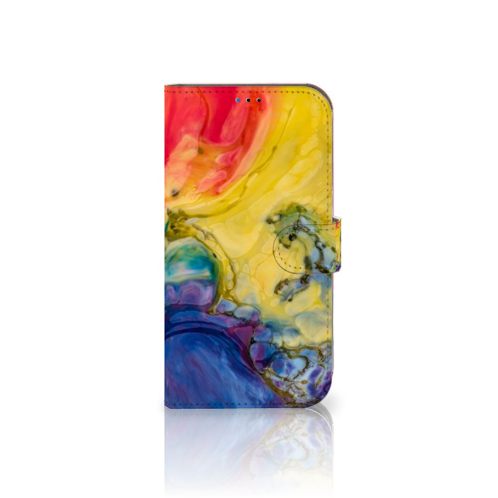 Hoesje iPhone 14 Pro Max Watercolor Dark