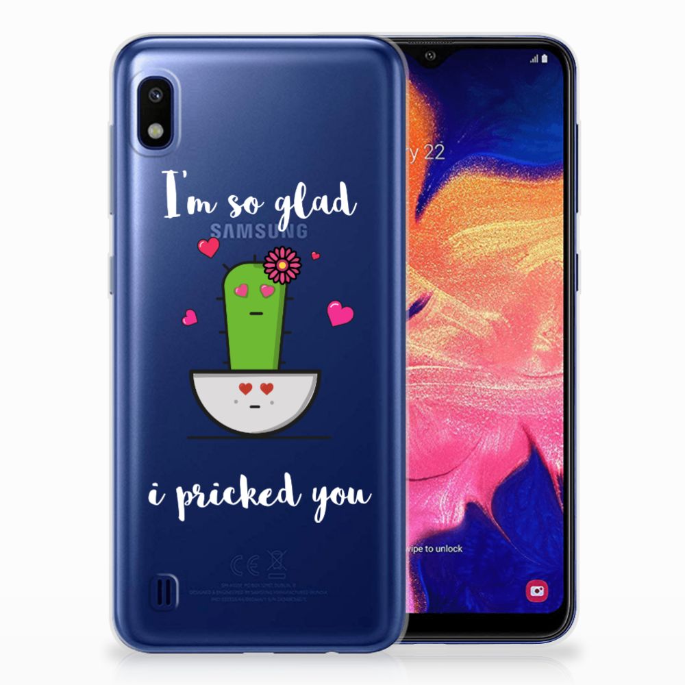 Samsung Galaxy A10 Telefoonhoesje met Naam Cactus Glad