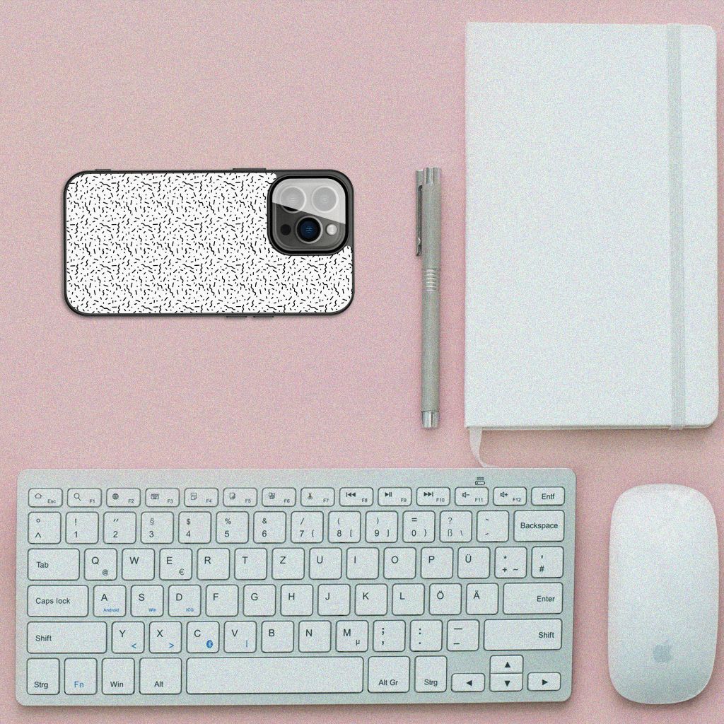 iPhone 13 Pro Back Case Stripes Dots B2C Telecom