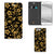 Huawei P10 Plus Smart Cover Gouden Bloemen