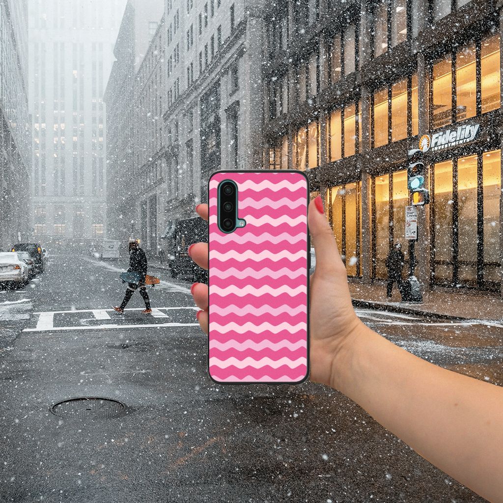 OnePlus Nord CE 5G Back Case Waves Pink B2C Telecom