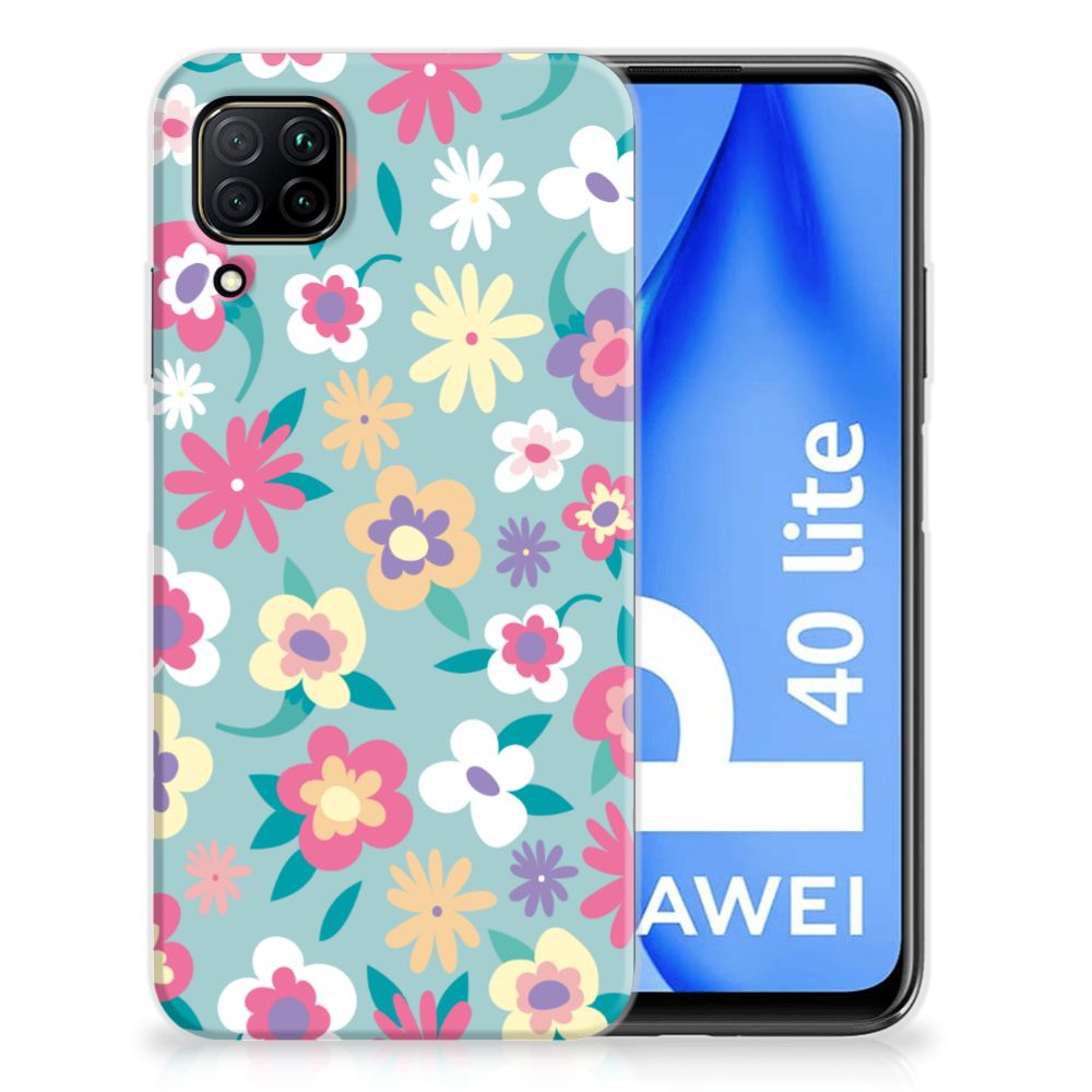 Huawei P40 Lite TPU Case Flower Power