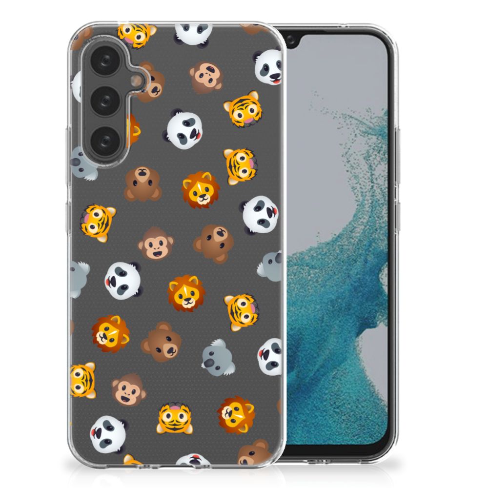TPU bumper voor Samsung Galaxy A34 Dieren Emojis B2C Telecom