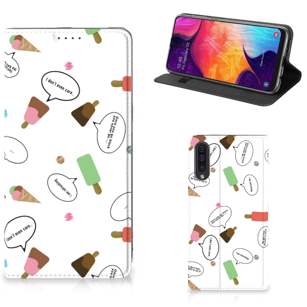 Samsung Galaxy A50 Flip Style Cover IJsjes