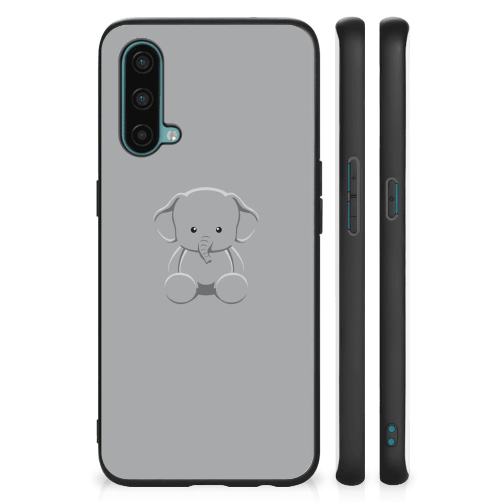 OnePlus Nord CE 5G Hoesje Grijs Baby Olifant B2C Telecom