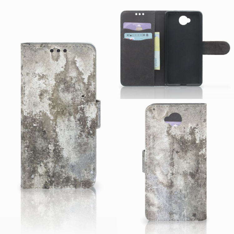 Microsoft Lumia 650 Bookcase Beton Print