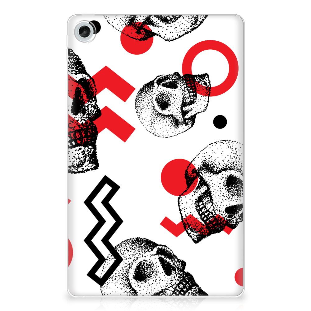 Tablet BackCover Lenovo Tab M10 Plus (3e generatie) Skull Red - B2C Telecom