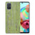Samsung Galaxy A71 Bumper Hoesje Green Wood
