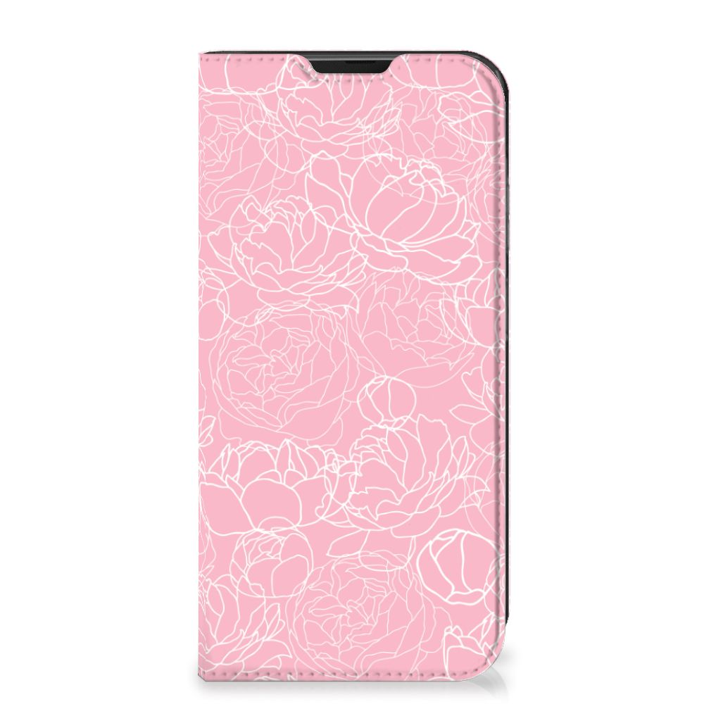 Samsung Galaxy Xcover 6 Pro Smart Cover White Flowers - B2C Telecom