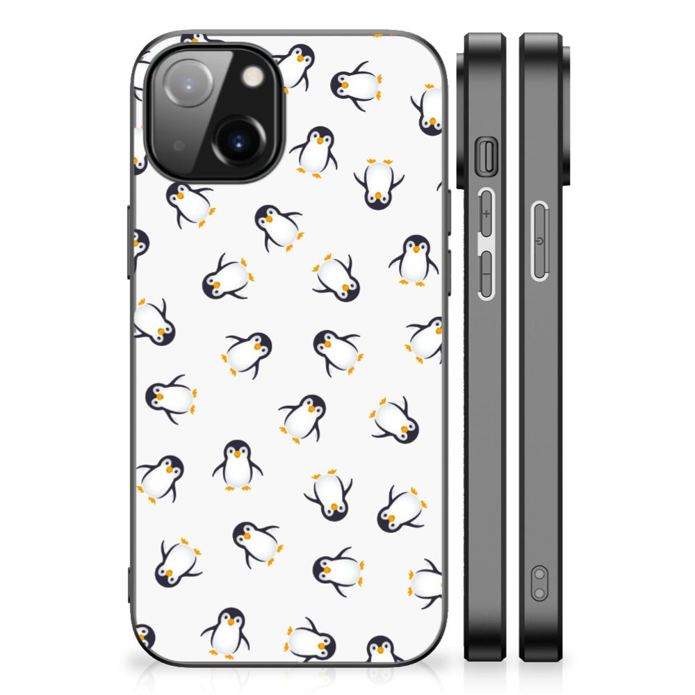 Back Case voor Apple iPhone 13/14 Pinguïn