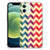 iPhone 12 Mini Doorzichtige Silicone Hoesje Zigzag Multi Color B2C Telecom