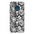 Nokia XR20 TPU Case Black Flowers