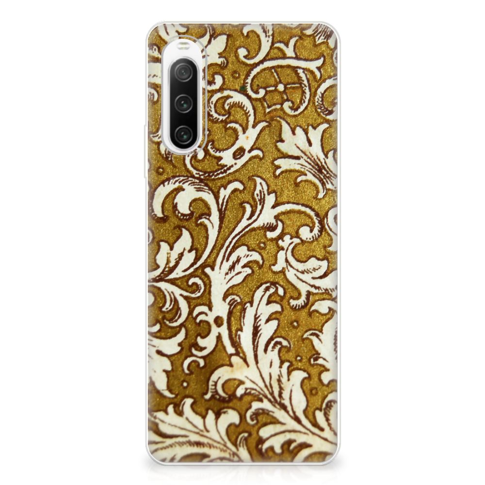 Siliconen Hoesje Sony Xperia 10 IV Barok Goud