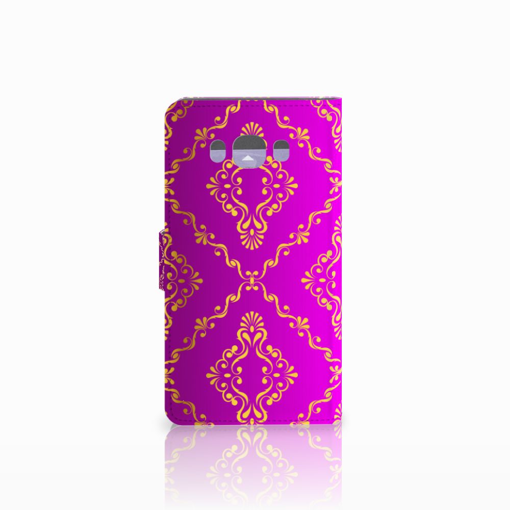 Wallet Case Samsung Galaxy J7 2016 Barok Roze
