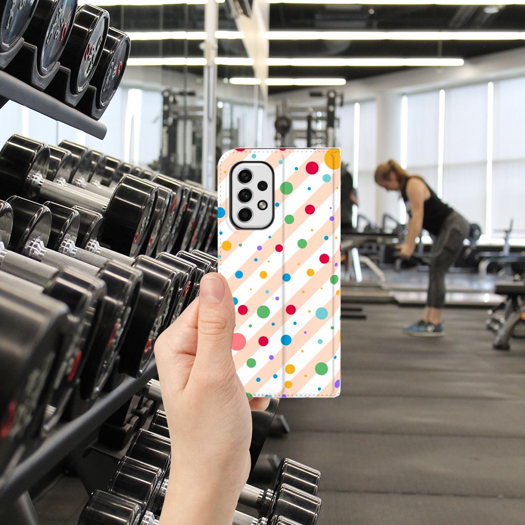 Samsung Galaxy A23 Hoesje met Magneet Dots - B2C Telecom
