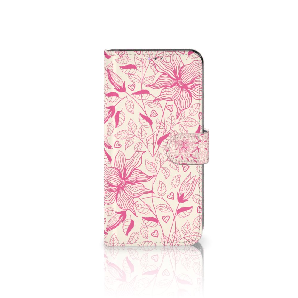 Samsung Galaxy A32 4G Hoesje Pink Flowers