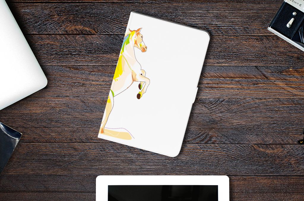 Samsung Galaxy Tab S6 Lite | S6 Lite (2022) Hippe Tablet Hoes Horse Color