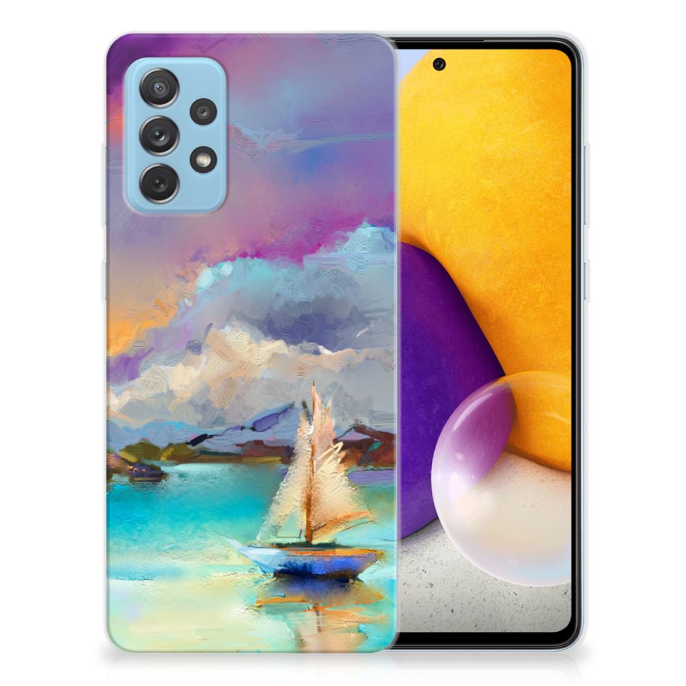 Hoesje maken Samsung Galaxy A72 Boat