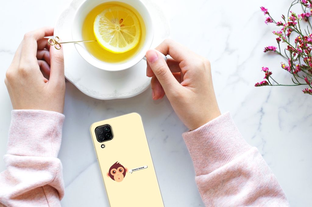Huawei P40 Lite Telefoonhoesje met Naam Monkey B2C Telecom