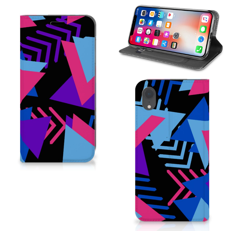 Apple iPhone Xr Stand Case Funky Triangle