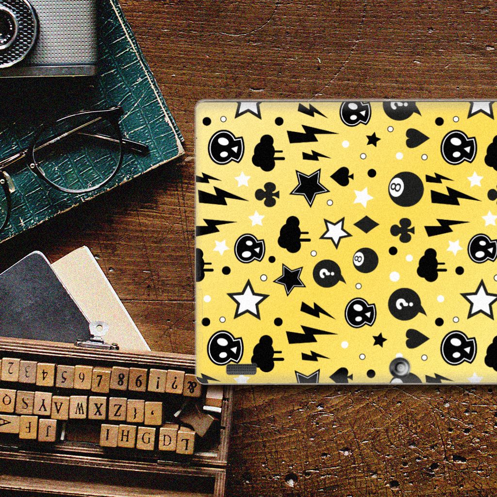 Tablet BackCover Lenovo Tab 10 | Tab 2 A10-30 Punk Geel - B2C Telecom