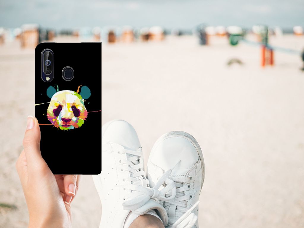 Samsung Galaxy A60 Magnet Case Panda Color