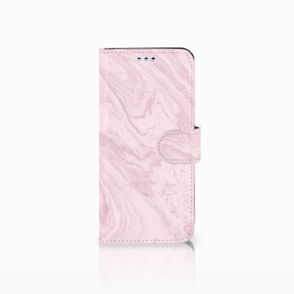 Samsung Galaxy S9 Bookcase Marble Pink - Origineel Cadeau Vriendin