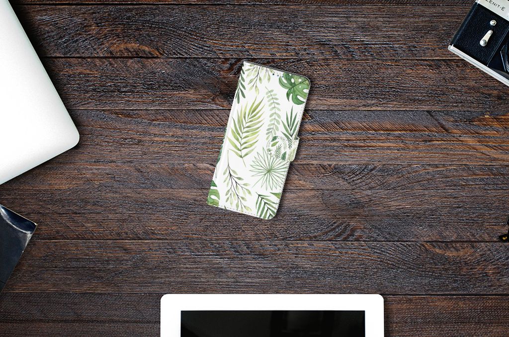 Motorola Moto G9 Plus Hoesje Leaves